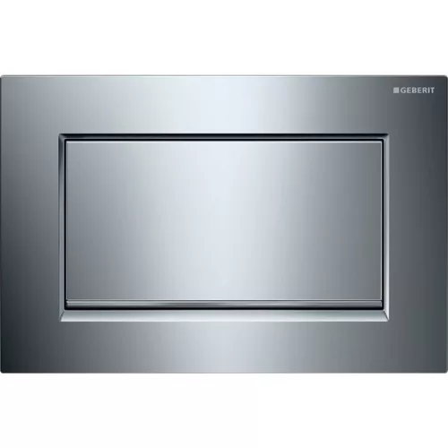 Geberit SIGMA 30 fém nyomólap fényes króm matt króm GE-115.893.KY.1 rajza