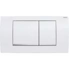 Geberit Twinline 30 műanyag nyomólap fehér króm kombináció GE-115.899.KJ.1 rajza