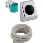 Geberit fali lábnyomós pneumatikus WC vezérlés GE-115.918.00.1 rajza