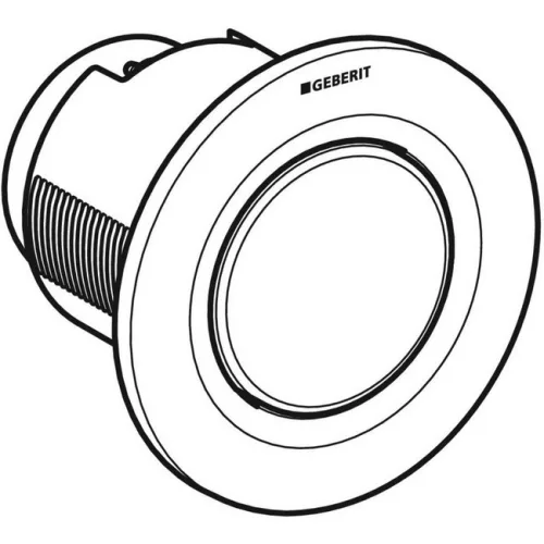 Geberit 01 fali pneumatikus WC vezérlés keresztmetszet