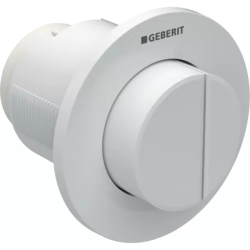 Geberit 01 fali pneumatikus WC vezérlés fehér kiálló GE-116.044.11.1 rajza