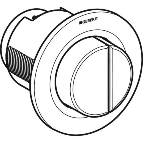 Geberit 01 fali pneumatikus WC vezérlés fehér kiálló GE-116.044.11.1