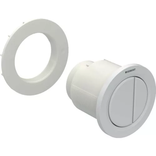 Geberit bútorba építhető vizeldevezérlés 01 fehér lap GE-116.050.11.1 rajza