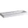 Geberit iCon beépíthető mosdó 120x48.5 cm két csaplyukkal túlfolyóval 124020000 rajza