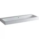 Geberit iCon beépíthető mosdó 120x48.5 cm csaplyuk nélkül túlfolyóval 124025000 rajza
