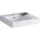 Geberit iCon beépíthető mosdó 50x48.5 cm csaplyukkal dekortál jobbra 124050000 rajza