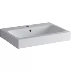 Geberit Icon 60x48,5 cm beépíthető mosdó csaplyukkal 124060000 rajza