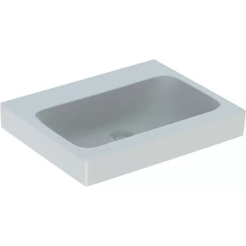 Geberit Icon 60x48,5 cm beépíthető mosdó csaplyuk nélkül 124061000 rajza