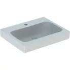 Geberit Icon 60x48,5 cm mosdó csaplyukkal túlfolyó nélkül 124062000 rajza