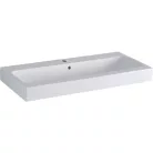 Geberit Icon 75x48,5 cm mosdó csaplyukkal túlfolyóval 124075000 rajza