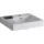 Geberit iCon beépíthető mosdó 50x48.5 cm csaplyukkal dekortál balra 124150000 rajza