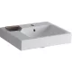 Geberit iCon beépíthető mosdó 50x48.5 cm csaplyukkal dekortál balra 124150000 rajza