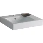 Geberit iCon pultra ültethető mosdó 50x48.5 cm csaplyukkal dekortál jobbra GE-124550000 rajza