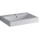 Geberit iCon pultra ültethető mosdó 60x48.5 cm csaplyukkal túlfolyóval GE-124560000 rajza