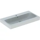 Geberit iCon pultra ültethető mosdó 90x48.5 cm csaplyukkal túlfolyóval GE-124590000 rajza