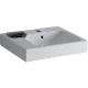 Geberit iCon pultra ültethető mosdó 50x48.5 cm csaplyukkal dekortál balra GE-124650000 rajza