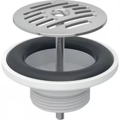 Geberit fix mosdólefolyó szűrővel GE-152.005.00.1 rajza