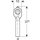 Geberit vizeldeszifon alsó kifolyású 50 mm GE-152.951.11.1