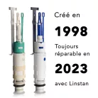 Geberit öblítőszelep kétmennyiséges Twinline 12 öblítőtartályhoz (240.501.00.1)