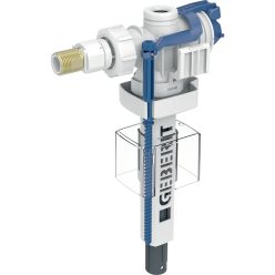   Geberit 383 típusú töltőszelep, oldalsó vízcsatlakozás, 3/8", sárgaréz csatlakozócsonk (240.715.00.5)