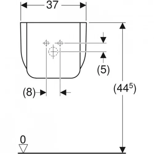 Geberit Bambini szifontakaró fehér GE-296500000