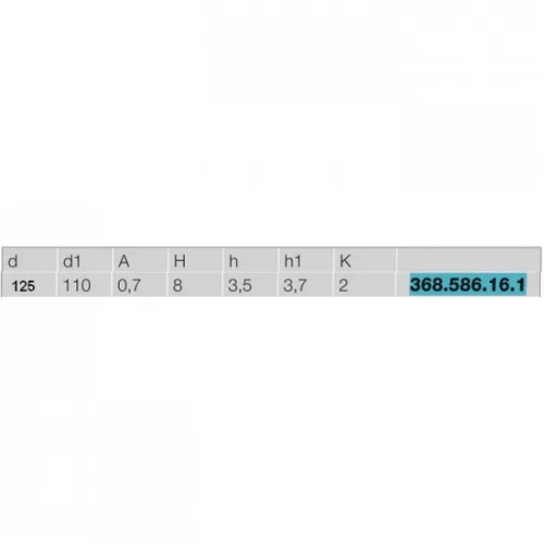Geberit excentrikus szűkítő 125-110 GE-368.586.16.1