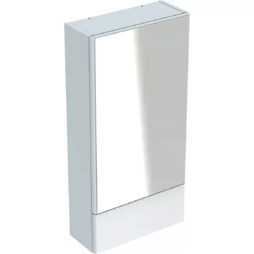 Geberit Selnova tükrös szekrény két ajtóval fehér 47 cm GE-500.156.01.1 rajza