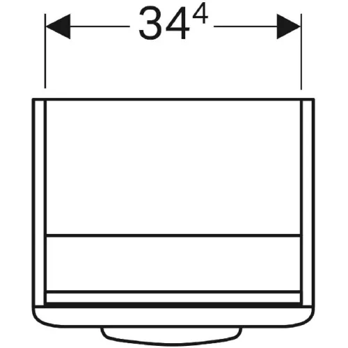 Geberit Selnova Square egy ajtós alsószekrény kézmosóhoz 37,6 cm GE-500.176.01.1