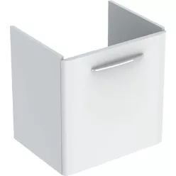 Geberit Selnova Square egy ajtós alsó szekrény mosdóhoz 54,4 cm GE-500.180.01.1 rajza