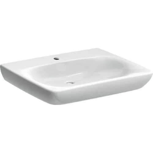 Geberit Selnova Comfort akadálymentes mosdó 65x55 cm túlfolyó nélkül GE-500.188.01.1 rajza