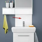 Geberit Selnova fali takarólemez 41,8 cm mosdóhoz GE-500.191.01.1