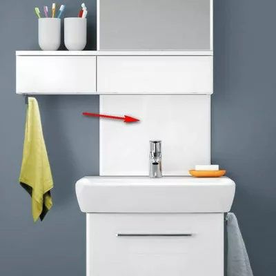 Geberit Selnova fali takarólemez 41,8 cm mosdóhoz GE-500.191.01.1
