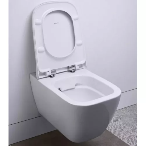 Geberit Smyle Square fali WC mélyöblítésű Rimfree GE-500.208.01.1