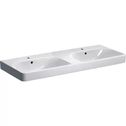 Geberit Smyle Square beépíthető dupla mosdó 120 cm GE-500.223.01.1 rajza