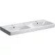 Geberit Smyle Square beépíthető dupla mosdó 120 cm GE-500.223.01.1 rajza