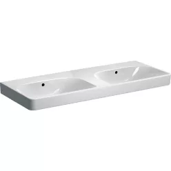 Geberit Smyle Square beépíthető mosdó 120 cm csaplyuk nélkül GE-500.224.01.1 rajza
