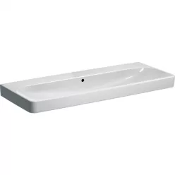 Geberit Smyle Square mosdó csaplyuk nélkül 120 cm GE-500.225.01.1 rajza