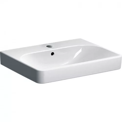 Geberit Smyle Square beépíthető mosdó 60 cm GE-500.229.01.1 rajza