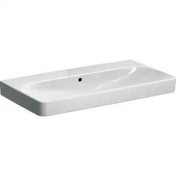 Geberit Smyle Square mosdó csapfurat nélkül 90 cm GE-500.250.01.1 rajza