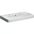 Geberit Smyle Square mosdó két csaplyukkal 90 cm GE-500.252.01.1 rajza
