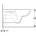Geberit Selnova Comfort mozgáskorlátozott WC GE-500.262.01.1