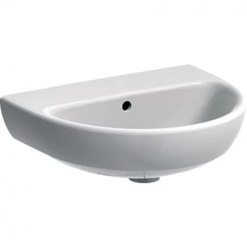 Geberit Selnova kézmosó csaplyuk nélkül 50x41 cm fehér (500.294.01.1)