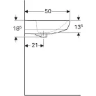 Geberit Selnova 65 cm GE-500.297.01.1