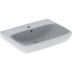 Geberit Selnova Square beépíthető mosdó 65 cm GE-500.299.01.1 rajza