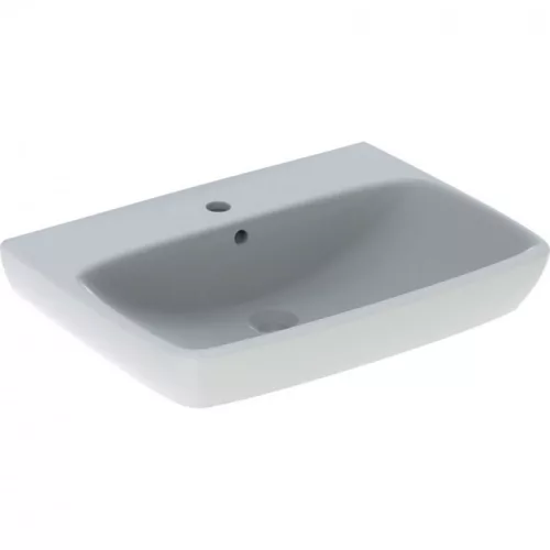 Geberit Selnova Square beépíthető mosdó 65 cm GE-500.299.01.1 rajza