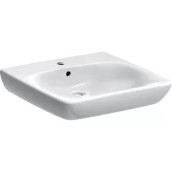 Geberit Selnova Comfort akadálymentes mosdó 55x55 cm GE-500.302.01.1 rajza