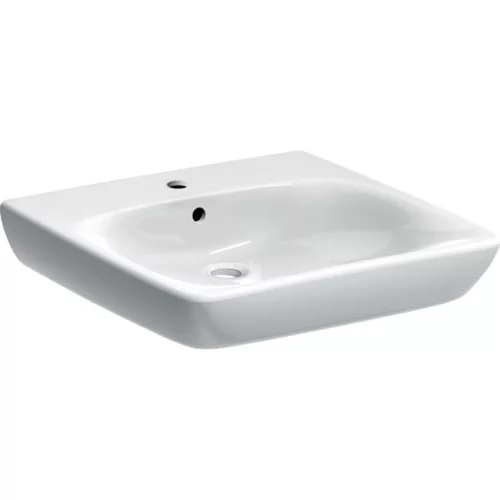 Geberit Selnova Comfort akadálymentes mosdó 55x55 cm GE-500.302.01.1 rajza