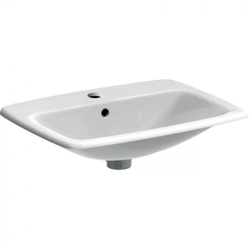 Geberit Selnova Square beépíthető mosdó 55 cm GE-500.306.01.1 rajz