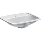 Geberit Selnova Square alulról beépíthető mosdó GE-500.308.01.1 rajz