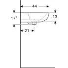 Geberit Selnova mosdó 55 cm GE-500.315.01.1